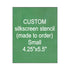 Custom DIY Silk Screen Printing Stencil