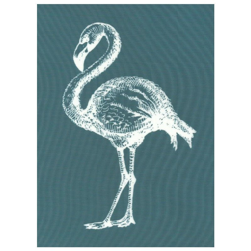 Flamingo Tropical Bird Designer Silk Screening Stencil