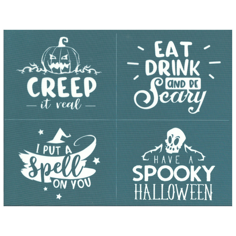 Halloween Designs Silk Screen Stencil