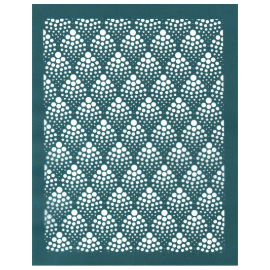 DIY Silk Screen Printing Design Stencil, Halftone Gradient Pattern