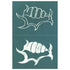 DIY Screen Printing Spider Conch Shell Stencil Design