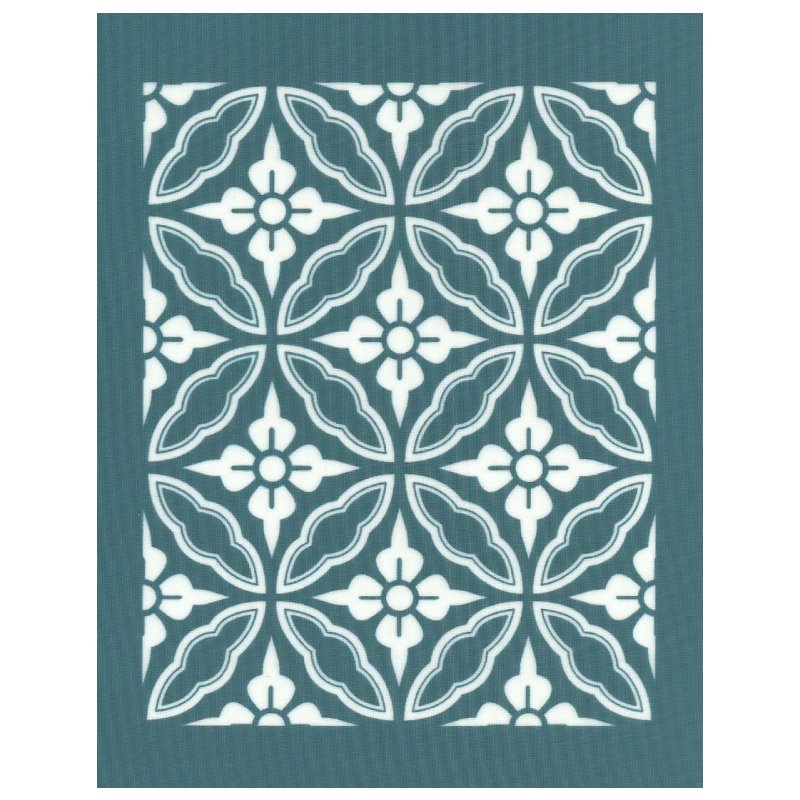 DIY Ready To Use Designer Silk Screen Printing Stencil, Portuguese Tile