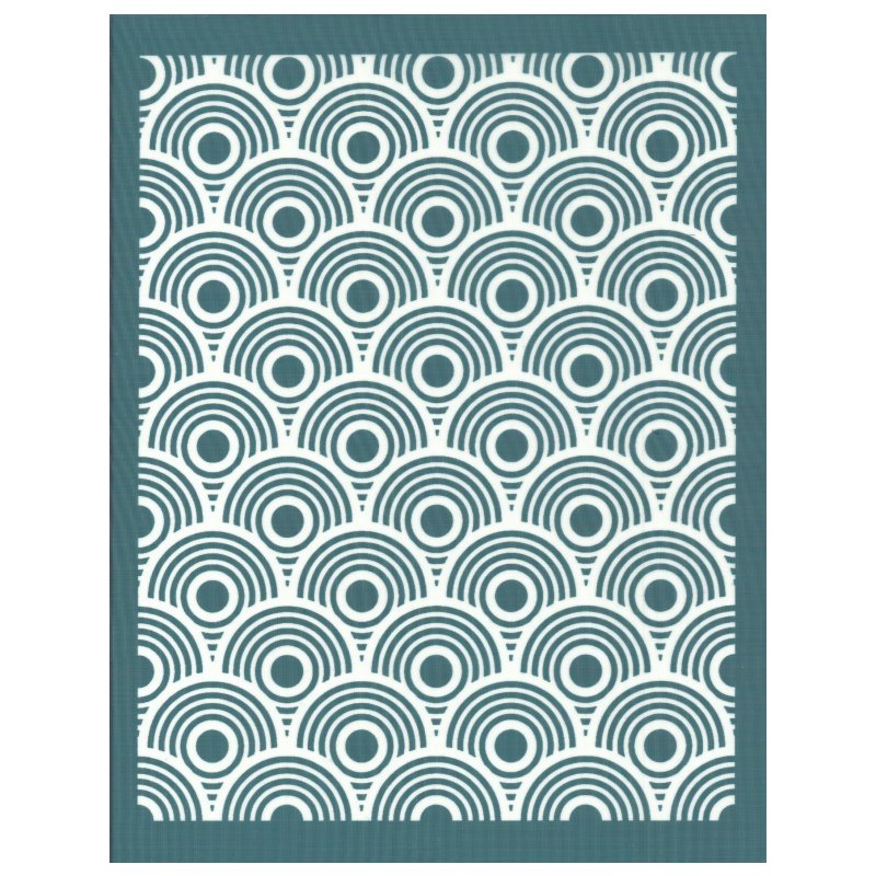 DIY Screen Printing At Home Silk Screen Stencil Geometric Circles Design