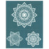 Mandala Design Silk Screen Stencil