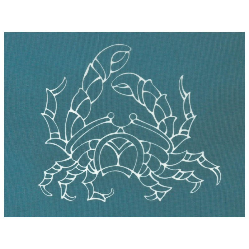 DIY Designer Silk Screen Stencil, Ocean Animal Sea Life Crab