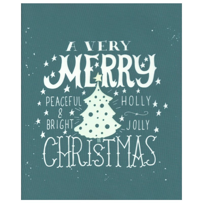 DIY T-Shirt Screen Printing Stencil Christmas Tree Design