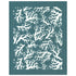 DIY Silk Screen Print Stencil Coral Reef