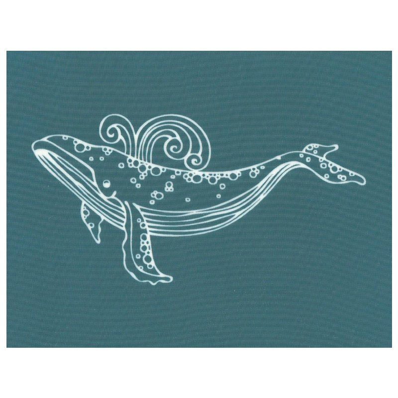 DIY Designer Silk Screen Stencil, Ocean Animal Sea Life Whale
