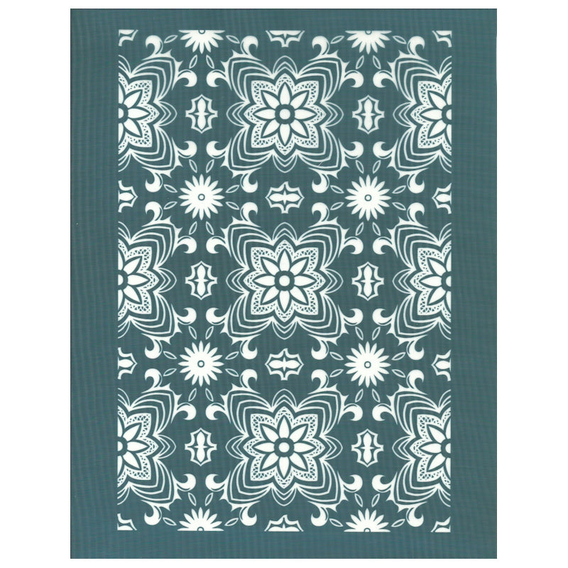 DIY Screen Printing design Stencil Kaleidoscope Pattern