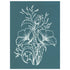 DIY Screen Printing Flower Arrangement Bouquet Silk Screen Stencil
