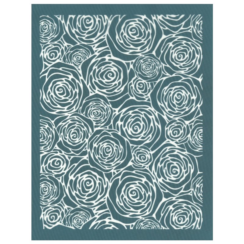 DIY Screen Printing Ceramic Silk Screen Stencil Roses
