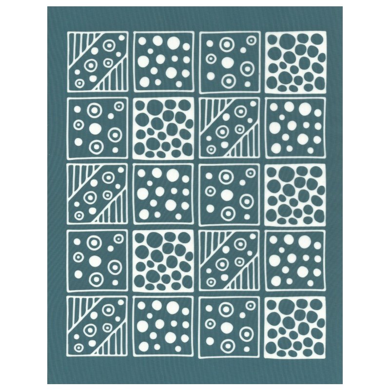 DIY Screen Printing Ceramic Silk Screen Stencil Squares Circles