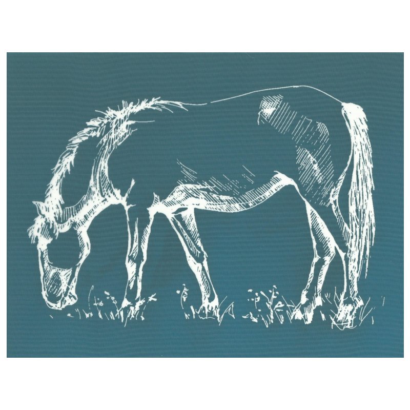 DIY Screen Printing Ready to Use Farmhouse Horse Silkscreen Stencil
