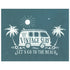 DIY Screen Printing At Home Silk Screen Stencil Vintage Surf Van Design