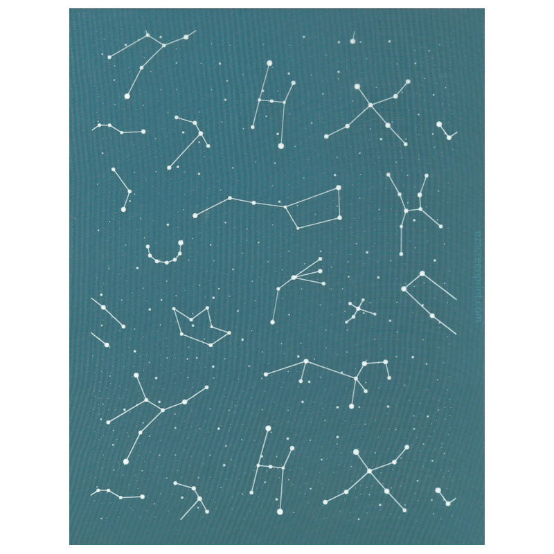 Silk Screen Printing Design Stencil, Constellation Stars Pattern