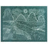 Mountain & River Landscape Design Silk Screen Stencil