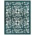 Abstract Fish Pattern DIY Silk Screening Design Stencil