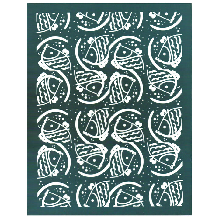 Fast & Easy DIY Screen Printing, Ready To Use Silk Screen Stencils ...