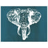 DIY Silk Screen Print Design Stencil Elephant Face Head