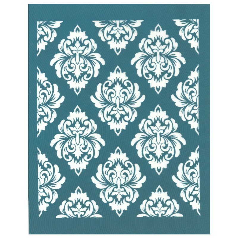 Damask Vintage Wallpaper Design Silk Screen Print Stencil