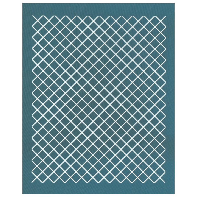 DIY Silk Screen Printing, Mesh Pattern Ceramic Silkscreen Stencil ...