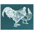 DIY Silk Screen Printing Stencil Farmhouse Chickens Design