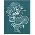 DIY Designer Silk Screen Stencil Alluring Mermaid Design