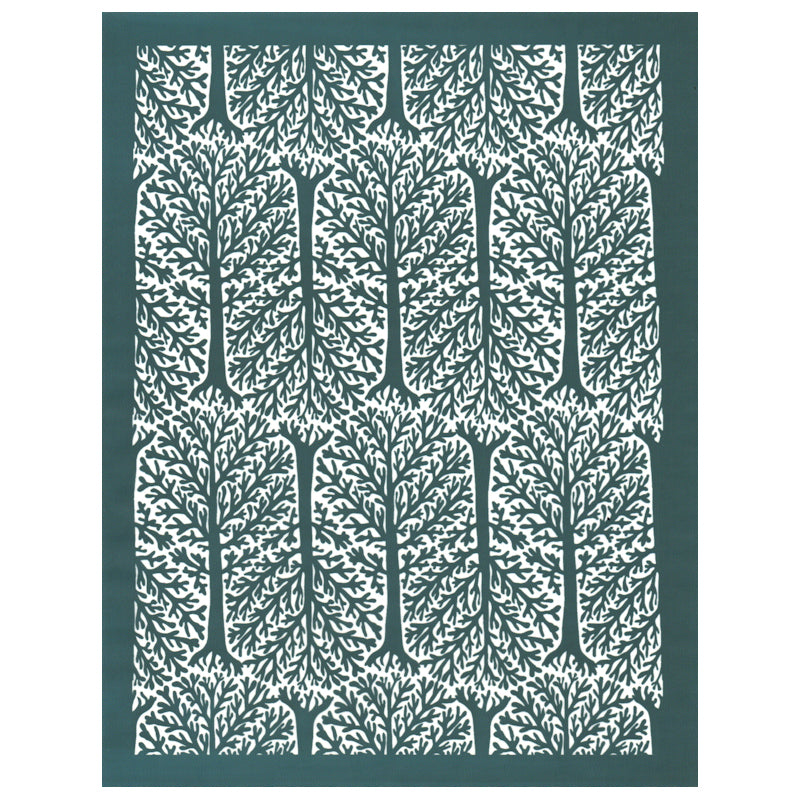 Transcendent Trees Design Stencil DIY Silk Screen Printing Stencil