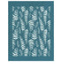 DIY Silkscreen Fern Leaves Design Stencil
